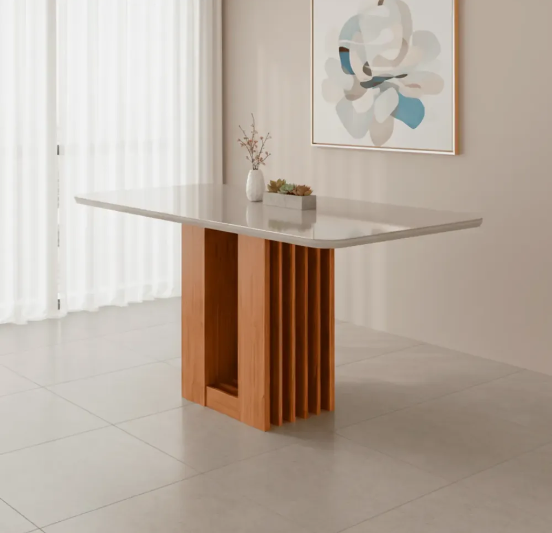 Image of Mesa para sala de jantar Ariela 130